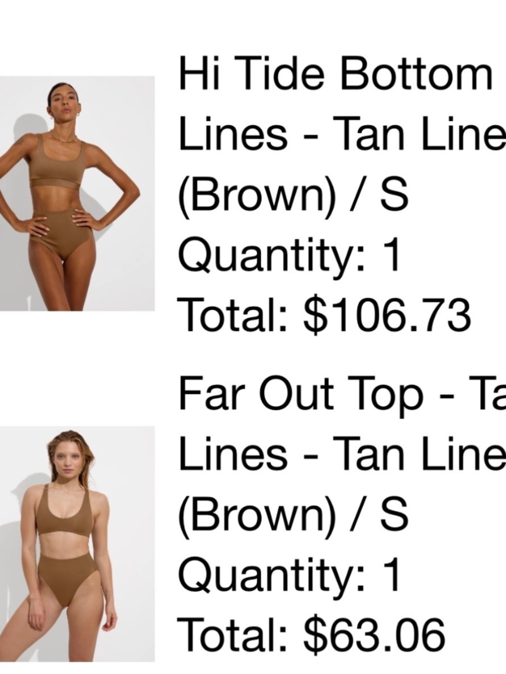 Left On Friday 2pc Bathing Suit